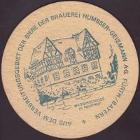 Beer coaster humbser-31-zadek-small