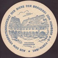 Beer coaster humbser-35-zadek