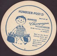 Beer coaster humbser-39-zadek