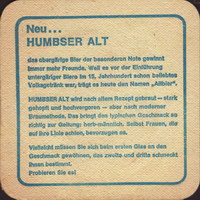 Beer coaster humbser-4-zadek