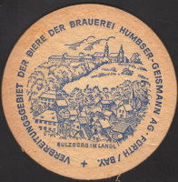 Beer coaster humbser-42-zadek