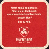 Pivní tácek hurlimann-149-zadek-small