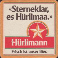 Beer coaster hurlimann-95-small