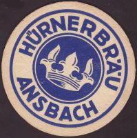 Beer coaster hurnerbrau-4-oboje-small