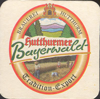 Beer coaster hutthurmer-bayerwald-1-zadek