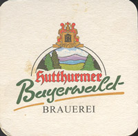 Beer coaster hutthurmer-bayerwald-1