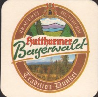 Beer coaster hutthurmer-bayerwald-33-zadek-small