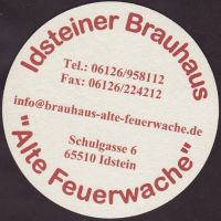 Beer coaster idsteiner-brauhaus-1-zadek