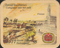 Beer coaster inbev-150