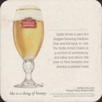 Beer coaster inbev-3000-zadek