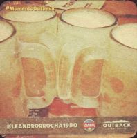 Beer coaster inbev-brasil-131-zadek