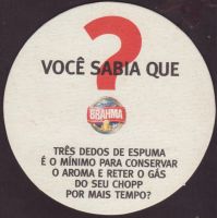 Beer coaster inbev-brasil-167-zadek