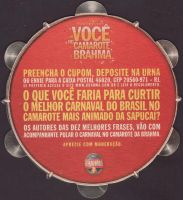 Beer coaster inbev-brasil-185-zadek