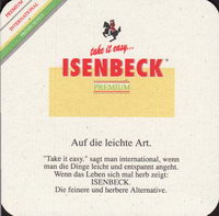 Beer coaster isenbeck-10-zadek-small