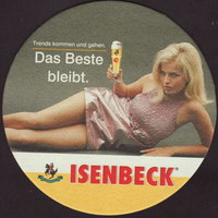 Beer coaster isenbeck-15-zadek