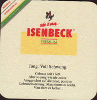 Beer coaster isenbeck-17-zadek