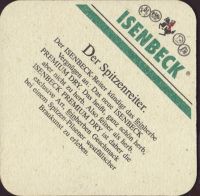 Beer coaster isenbeck-19-zadek