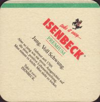 Beer coaster isenbeck-21-zadek-small