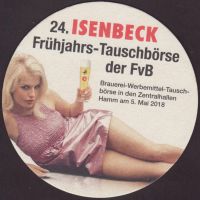 Beer coaster isenbeck-24-zadek-small