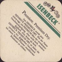 Beer coaster isenbeck-25-zadek-small