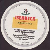 Beer coaster isenbeck-28-zadek-small