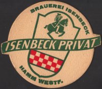 Beer coaster isenbeck-42