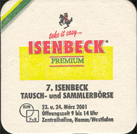 Beer coaster isenbeck-7-zadek