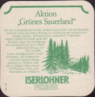 Beer coaster iserlohn-40-zadek