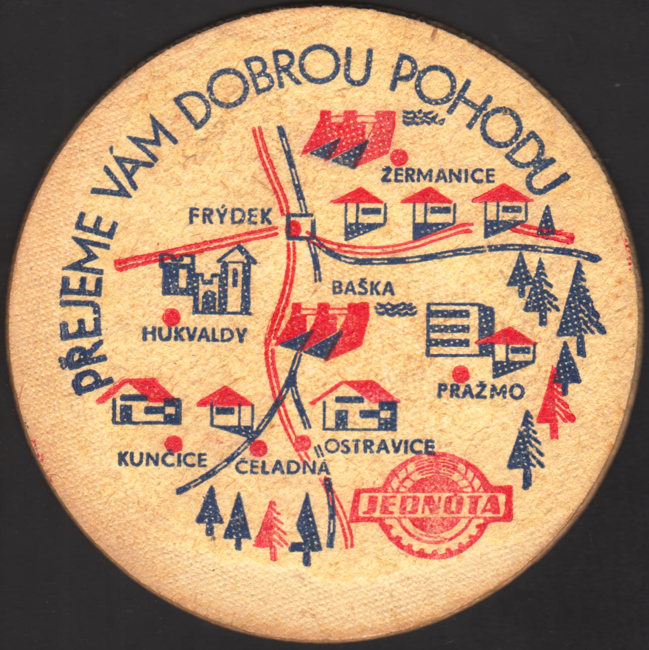 Beer coaster j-154-zadek