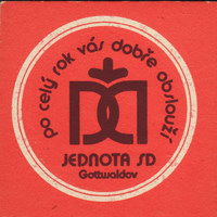 Beer coaster j-gottwaldov-1