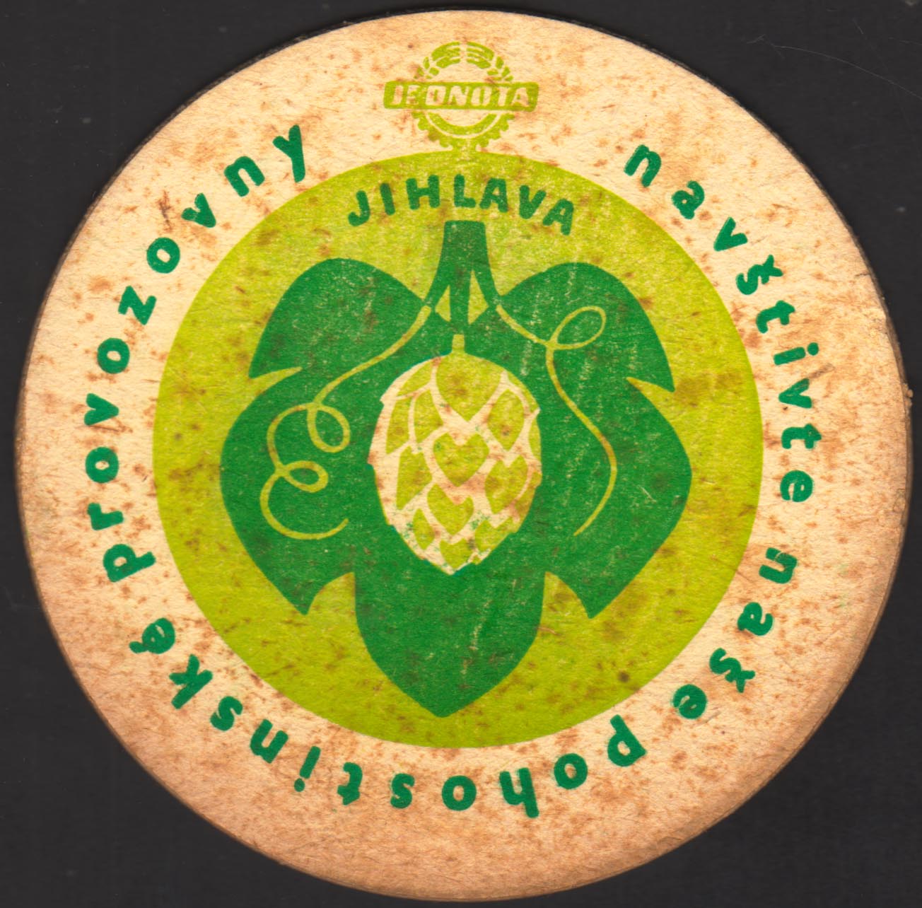 Beer coaster j-jihlava-2-zadek