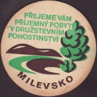 Beer coaster j-milevsko-1-zadek