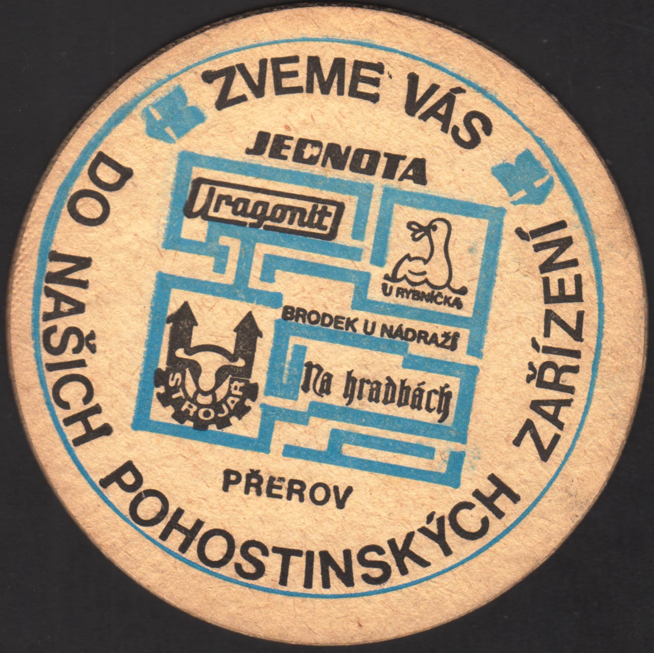 Beer coaster j-prerov-4-zadek