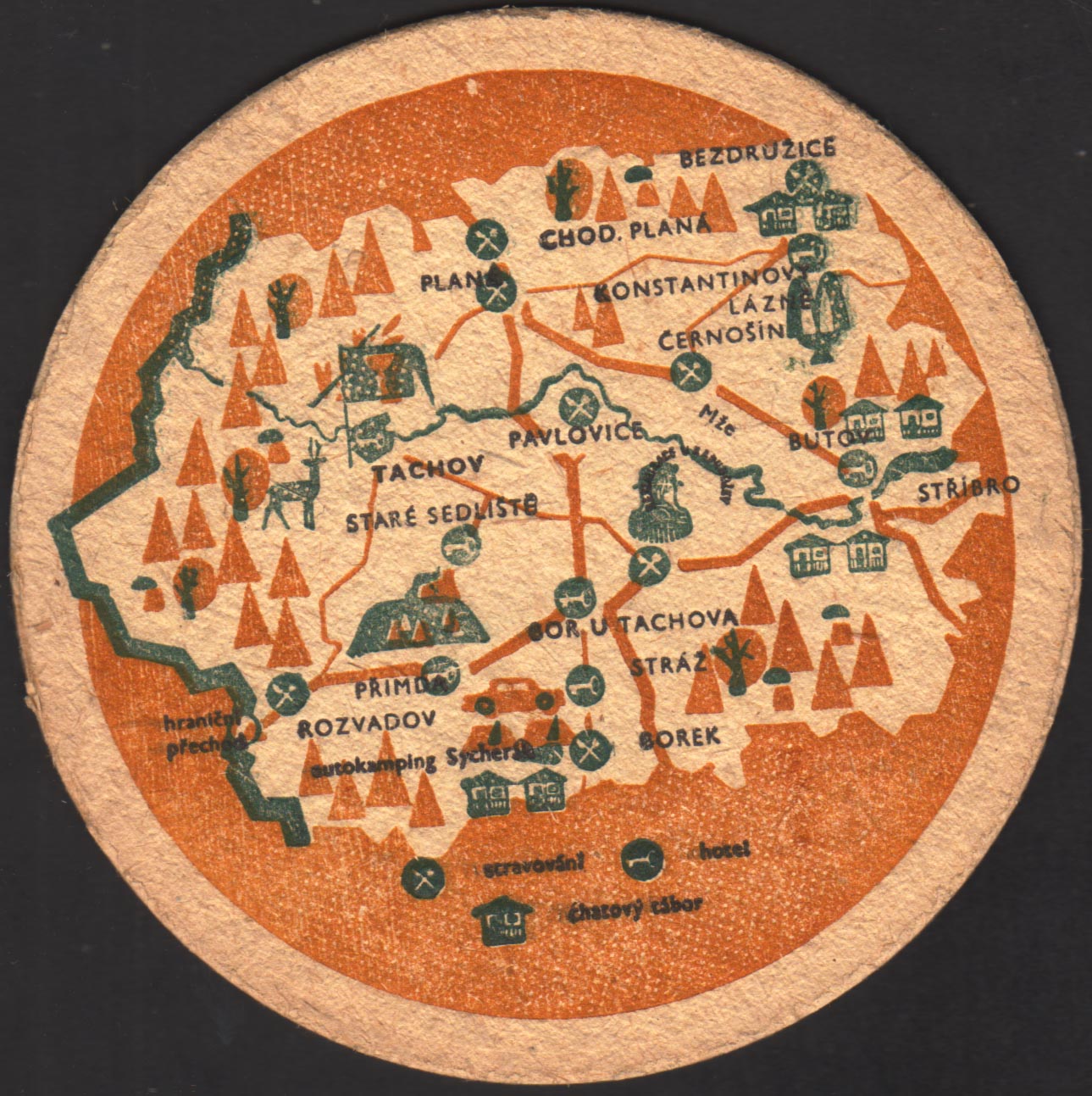 Beer coaster j-tachov-5-zadek