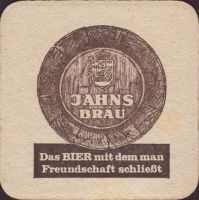Beer coaster jahns-brau-17-zadek