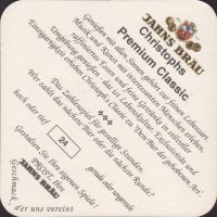 Beer coaster jahns-brau-26-zadek