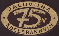 Beer coaster jaloviina-adelbrannvin-1