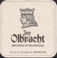 Beer coaster jan-olbracht-old-town-5-zadek