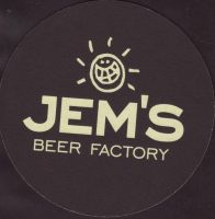 Beer coaster jems-beer-factory-1