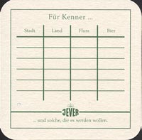 Beer coaster jever-16-zadek