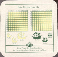 Beer coaster jever-25-zadek