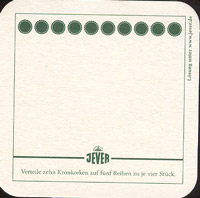 Beer coaster jever-34-zadek