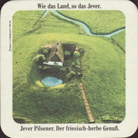 Beer coaster jever-61-zadek