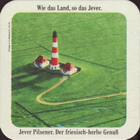 Beer coaster jever-67-zadek