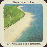 Beer coaster jever-73-zadek