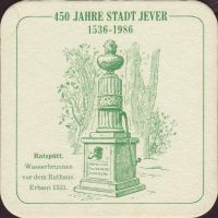 Beer coaster jever-88-zadek