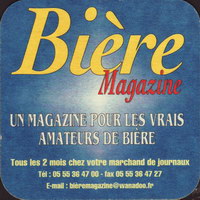 Beer coaster ji-biere-magazine-1