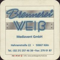 Beer coaster ji-brennerei-weiss-1