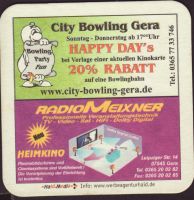 Beer coaster ji-city-bowling-gera-1