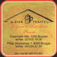 Pivní tácek ji-de-bier-tempel-1